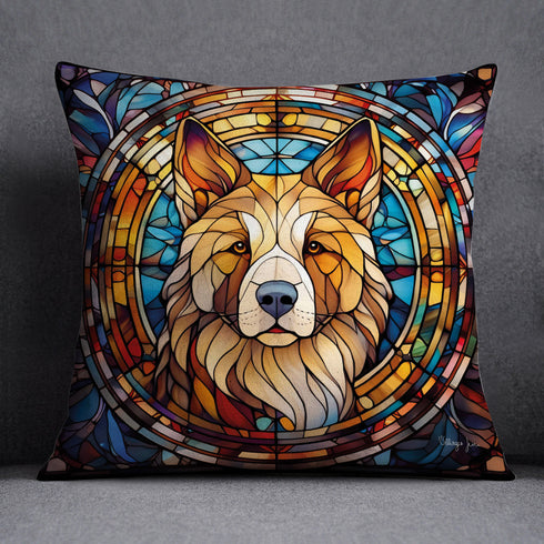 Akita Suncatcher Design Cushion
